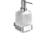 Dosa Sapone Liquido Con Bicchiere Satinato Design Moderno | Senator