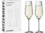 Ritzenhoff Champusglas 2Er-Set Sternschliff 002, Kristallglas, 250 Ml, 3751001