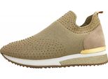 Scarpe Slip-On Da Donna La Strada In Oro, Numero 39