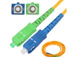 Extralink SC/UPC-SC/APC Patchcord Monomodale, Simplex, 3 Mm, 5 M