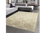 Tappeto Orientale Con Ornamenti Sottili | Interno Ed Esterno | Beige Dimensioni - 120 X 170 Cm