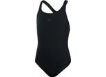 Speedo - Costume Da Bagno "Medalist"" Per Bambina CS1058 (140) (Nero/Bianco)"