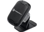 Forcell H-CT322 Supporto Per Auto Supporto Per Telefono Cellulare In Carbonio Magnetico Per Cruscotto Nero