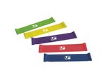 Urban Fitness - Banda Di Resistenza (Confezione Da 5) RD1836 (25,4 Cm) (Verde/Giallo/Viola/Rosso/Blu)