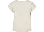Urban Classics Girls Organic Extended Shoulder Tee Whiteand - 146/152