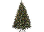 Royal Christmas® Albero Di Natale Artificiale Washington 150 Cm | Illuminazione Led Multicolore