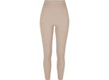 Urban Classics - Leggings A Costine Da Donna Lighttaupe - 3XL