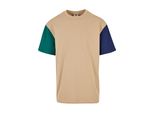 Urban Classics - Camicia A Blocchi Oversize Biologica Beige - Xl