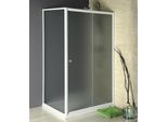 Amadeo Cabina Doccia Rettangolare 1200X900Mm Variante L/R, Vetro Brick