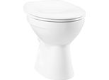 Vitra Bad Stand-TiefspüL-Wc Abgang Waagerecht Weiß