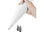 Sacchetto Per Piping Orion In Silicone Per Decorazioni + 2X Beccucci Per Piping
