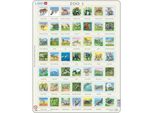 Larsen Puzzle Animali Del Mondo (Zoo 3) 49 Pezzi