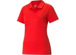Puma Teamliga Sideline Polo Shirt Damen Rot Gr Xl