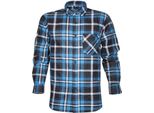 Ardon®Jonah Camicia Di Flanella, Camicia Da Lavoro, Camicia Blau, Gr. 47-48 (3XL)