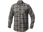 Ardon® Camicia Di Flanella Urban , Nera, 100 % Cotone, Taglia 4XL
