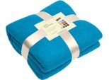 Coperta In Pile Turchese, Gr. Taglia Unica