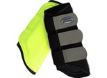 Weatherbeeta - Ghette Per Cavalli, Riflettenti WB1585 (Pony) (Giallo/Argento)