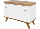 Scarpiera Katia 4 – Bianco / Rovere