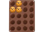 Stampo Per Muffin In Silicone Orion Teglia Per 20 Piccole Tortine Muffin 29X23,5X2 Cm
