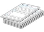 Pricaro Blocco Note Telefonico, A5 Non Perforato, Design Pc, 5 Pezzi
