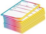 Pricaro Blocco Note Telefonico, A5 Non Perforato, Colorato, 10 Pezzi
