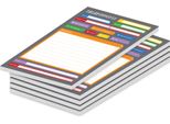 Pricaro Blocco Note Telefonico, A5, Perfetto, 5 Pezzi