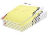 Pricaro Blocco Note Telefonico, A6, Agenda, 5 Pezzi