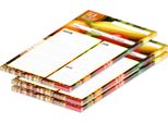 Ricettario Pricaro "Ingredienti Colorati"", A4, 25 Fogli, 3 Pezzi"