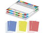 Pricaro Tabella Di Ricompensa "Building Blocks"", Magnetica, A4, 25 Fogli, 3 Pezzi"