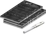 Pricaro Planner Pasti "Lavagna"", Magnetico, A5, 25 Fogli, 3 Pezzi"