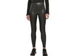 Urban Classics Donna - Leggings Glamour A Vita Alta - S
