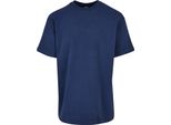Urban Classics - Camicia Oversize In Waffle Blu Scuro - M