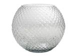 Palla Da Giardino Nohel Diamond In Vetro Fatta A Mano D12X10Cm