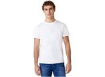 Wrangler Uomo, Maglietta Ss 2 Pack Tee, Xxl, Bianco, Sport, Tshirt, Camicia