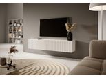 Lavagna Selsey Tv Veldio, Bianca, Con Frontale Fresato, Larghezza 140 Cm