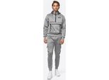 Tuta Da Uomo Con Cappuccio Slim Fit Moorpark Marl Grigio/Nero Xl Benlee