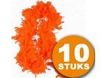 Abiti Da Festa Arancioni | 10 Pezzi Di Boa Arancione 180 Cm | Abiti Da Festa Coppa Del Mondo 2022 | Confezione Di Decorazioni Arancioni Nazionale Olandese Pacchetto Arancione