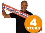 Vestiti Da Festa Arancioni | Sciarpa Arancione 4 Pezzi | Nazionale Olandese Di Calcio | Pacchetto Decorazione Arancione Nazionale Olandese Pacchetto Arancione