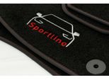 Set Di Tappetini In Velluto Sportline Per Audi A6 C6 Fl (2006-2011) - Vestibilità Perfetta