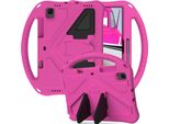 Custodia Per Bambini Per Samsung Galaxy Tab S5E 10.5" 2019 SM-T720/T725/T727, Eva Lightweight Shockproof Foldable Stand, Kids Grip Protective Case Pink"