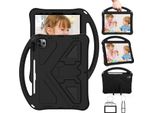 Custodia Per Bambini Per Ipad Air 5 2022/ Air 4 2020/ Pro 11 2021/2020/2018, Ipad 10.9" Air 5A/4A Generazione, Custodia Antiurto Leggera In Eva Con Supporto Pieghevole E Maniglia Nera"