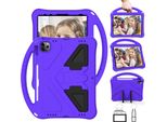 Cover Per Bambini Per Ipad Air 5 2022/ Air 4 2020/ Pro 11 2021/2020/2018, Ipad 10.9 Pollici Air 5A/4A Generazione, Eva Lightweight Shockproof Foldable Stand, Kids Grip Protective Cover Viola