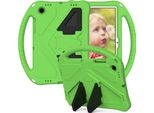 Custodia Per Bambini Per Samsung Galaxy Tab A8 Da 10,5 Pollici 2021 (SM-X200/X205), Eva Lightweight Shockproof Foldable Stand, Kids Grip Protective Cover Verde