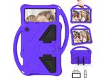 Custodia Per Bambini Per Huawei Mediapad T3 10 9.6", Eva Lightweight Shockproof Foldable Stand, Kids Handle Protective Case Viola"