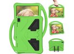 Cover Per Bambini Per Lenovo Tab E10 10.1" TB-X104F/ Tab 4 10 Plus (TB-X704F/N/L/V)/ Tab 4 10 (TB-X304F/N), Eva Lightweight Shockproof Foldable Stand, Kids Grip Protective Cover Verde"