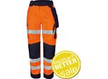 Aktion - (Triuso Warnschutz-Kontrast-Bundhose Ora/Navy 56)