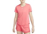 Nike W Nk One Df Ss Std Maglietta Damen Rosa Xs