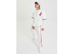 Set Baseball Shirt Pantaloni Jogger Tuta Da Jogging Oversize S Bianco