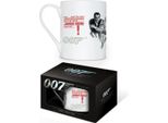 James Bond - Tazza Da Caffè "Dr No"" PM2272 (Taglia Unica) (Bianco/Nero)"