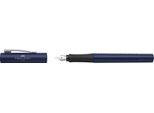 Faber-Castell 140806 FABER-CASTELL Penna Stilografica Grip 2011, Blu Classico, F